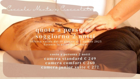 2025 hotel 2 mari coccole menta cioccolato 2 notti IN33