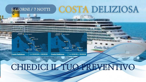 2026 costa deliziosa mediterraneo IN33