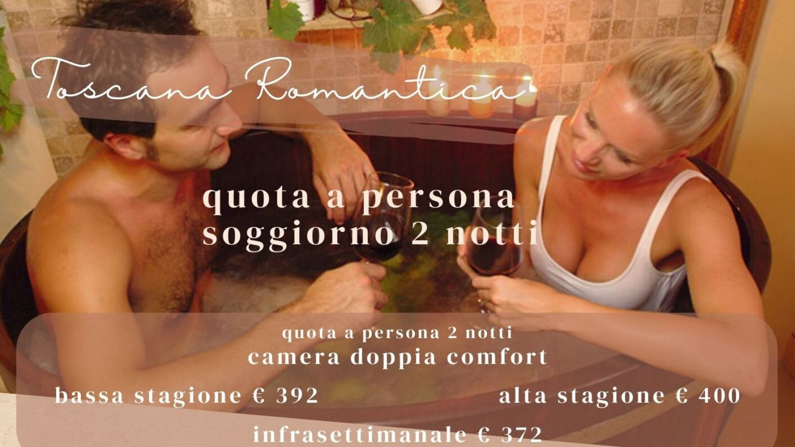 2026 hotel 2 mari toscana romantica 2 notti IN33